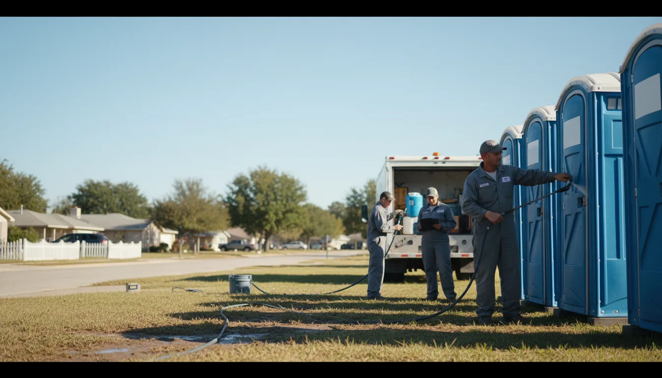 Long-Term Portable Toilet Rental in Bradford, OH near me